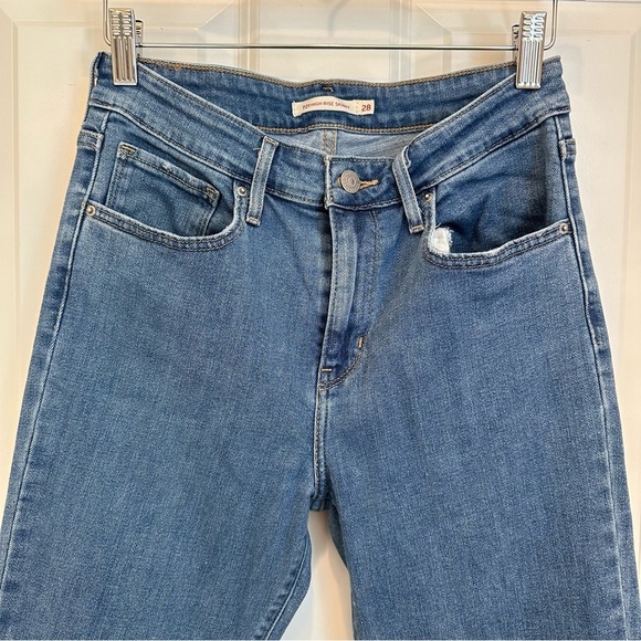 Levi’s 721 High-rise Skinny Jeans Size: US4/6 Waist 28 Spring/Summer - Picture 4 of 9